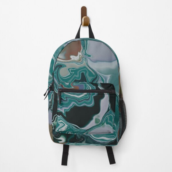 Item preview, Bubble in the sky abstract art green black designed and sold by chuckletuckle.