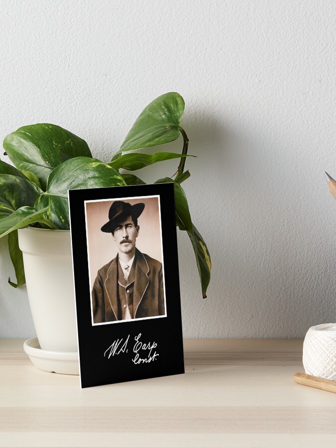 Wyatt Earp Constable in His Prime Art Board Print for Sale by