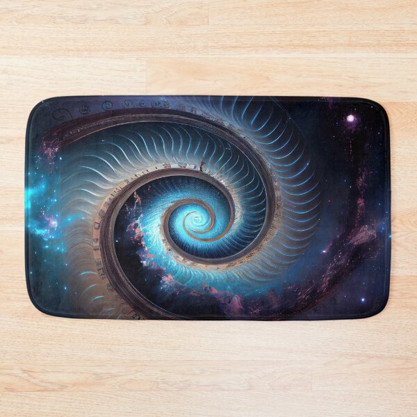 Item preview, Blue Star Cosmic Spiral designed and sold by OccultDreams.