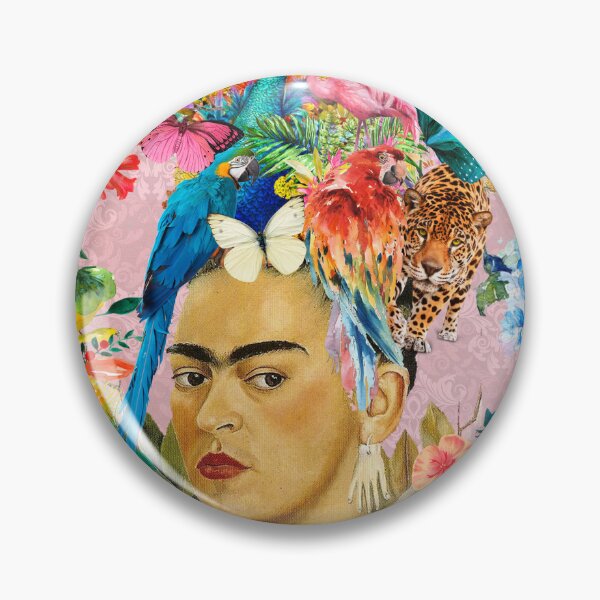 Item preview, Frida Kahlo Pink Wild designed and sold by Muycote.
