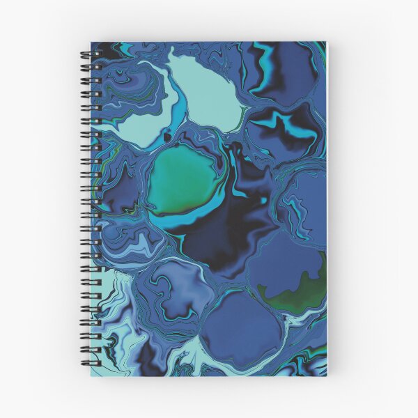 Item preview, Bubble in the sky abstract art blue designed and sold by chuckletuckle.