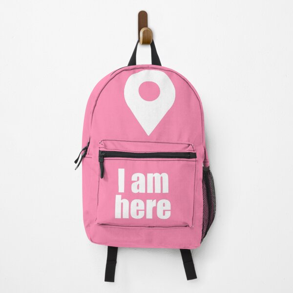 Item preview, I Am Here Baby Girl Location Marker designed and sold by The Tinker Man's Daughter.