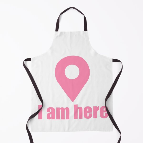 Item preview, I Am Here Baby Girl Location Marker designed and sold by The Tinker Man's Daughter.