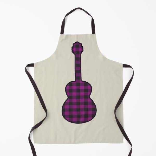 Item preview, Hot Pink Rumpled Flannel Guitar designed and sold by janraydesigns.