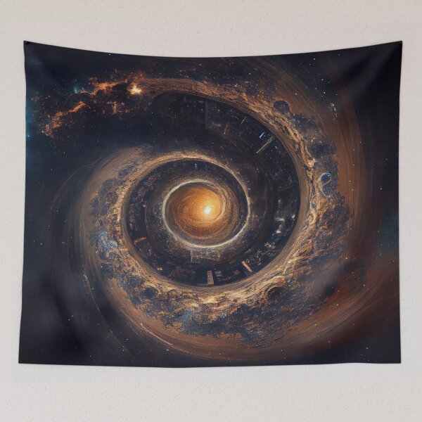 Item preview, Dark Universe Spiral designed and sold by OccultDreams.