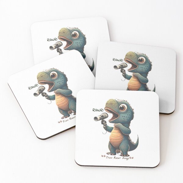 Item preview, Cute Trex Singing Rawr designed and sold by lelixart.