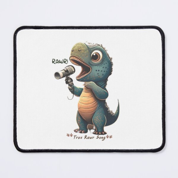 Item preview, Cute Trex Singing Rawr designed and sold by lelixart.