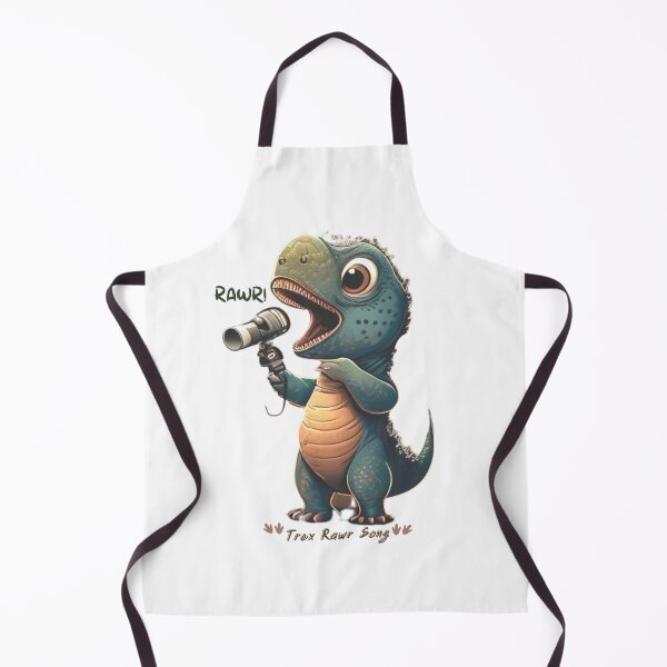 Item preview, Cute Trex Singing Rawr designed and sold by lelixart.