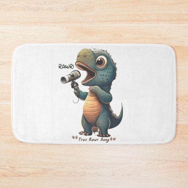 Item preview, Cute Trex Singing Rawr designed and sold by lelixart.