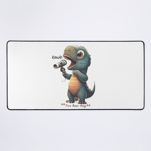 Item preview, Cute Trex Singing Rawr designed and sold by lelixart.