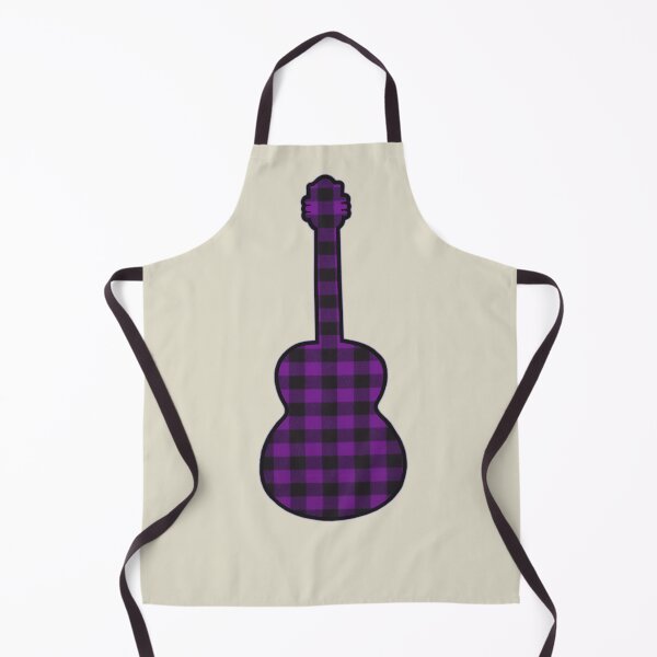 Item preview, Purple Rumpled Flannel Guitar designed and sold by janraydesigns.
