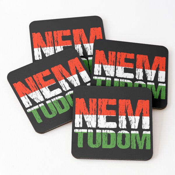 Item preview, Nem Tudom I Don't Know Hungarian Roots Flag Funny Hungary designed and sold by Nirvanibex.