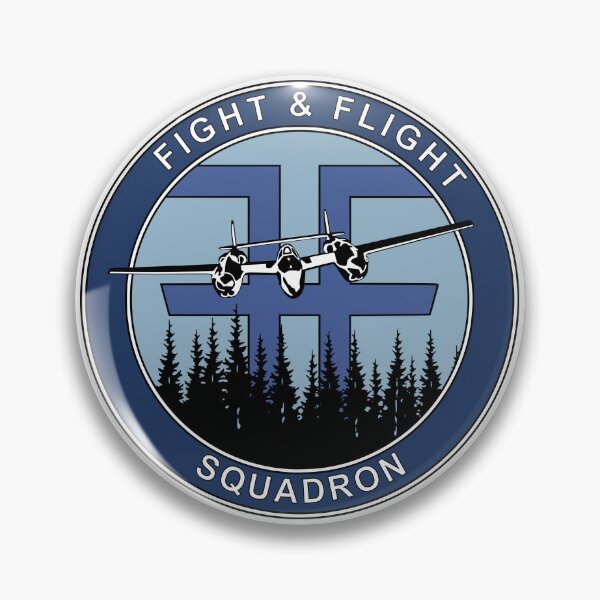 Item preview, P-38 Lightning - Fight & Flight Logo Trees designed and sold by JLeftovers.