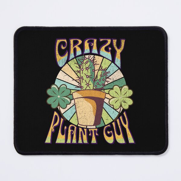 Item preview, Crazy Plant Guy Retro Vintage Design For Plant Lovers designed and sold by CandyDroidMerch.