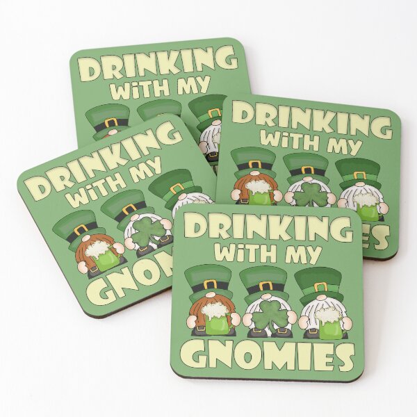 Item preview, Drinking with My Gnomies Saint Patricks Day Celebration designed and sold by JustCreativity.