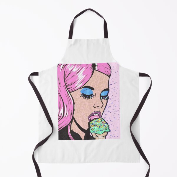 Item preview, Pink Ice Cream Comic Girl designed and sold by turddemon.