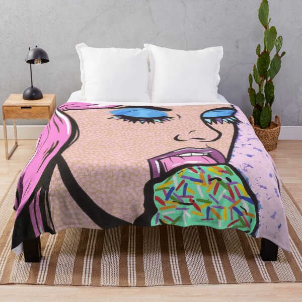 Item preview, Pink Ice Cream Comic Girl designed and sold by turddemon.