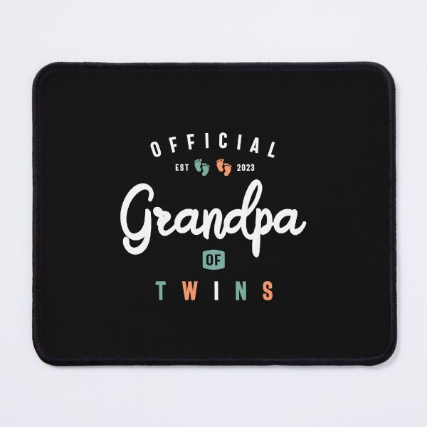 Item preview, Promoted to Grandpa of Twins Est 2023 Pregnancy Announcement designed and sold by cidolopez.