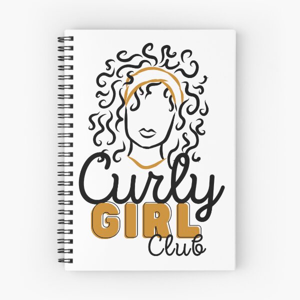 Item preview, Curly Girl Club (Yellow) designed and sold by Curly-Cuties.