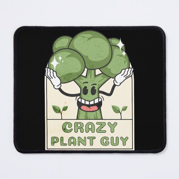 Item preview, Crazy Plant Guy designed and sold by CandyDroidMerch.
