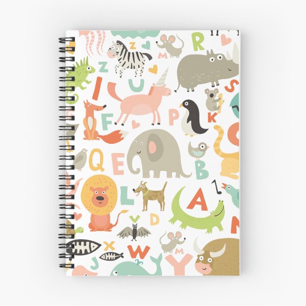 Item preview, Animal Alphabet pattern designed and sold by MangaCortaTees.