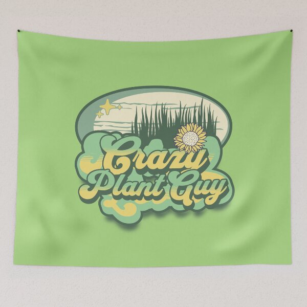 Item preview, Crazy Plant Guy designed and sold by CandyDroidMerch.