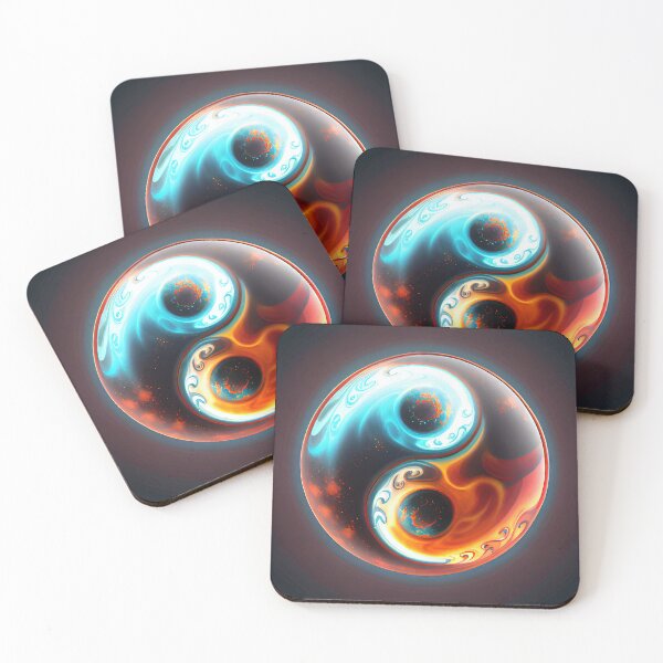 Item preview, Fire Balance Yin-Yang designed and sold by OccultDreams.