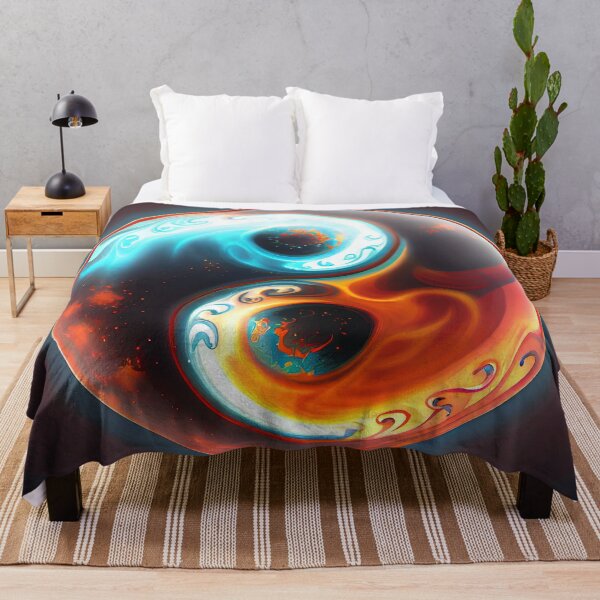 Item preview, Fire Balance Yin-Yang designed and sold by OccultDreams.