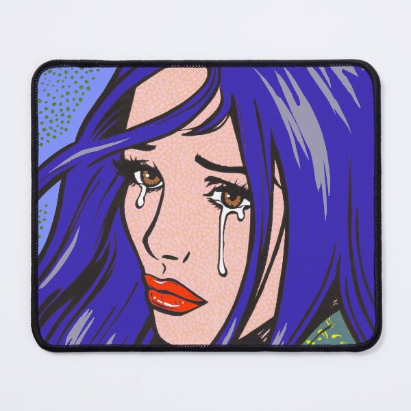 Item preview, Blue Crying Comic Girl designed and sold by turddemon.