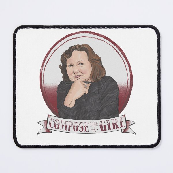 Item preview, Compose Like A Girl - Julie Giroux designed and sold by Nerd City Art.