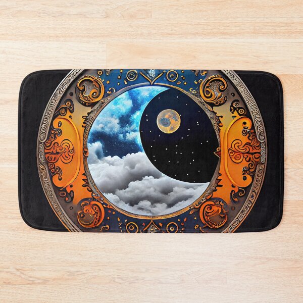 Artikelvorschau, Full Moon Yin-Yang entworfen und verkauft von OccultDreams.
