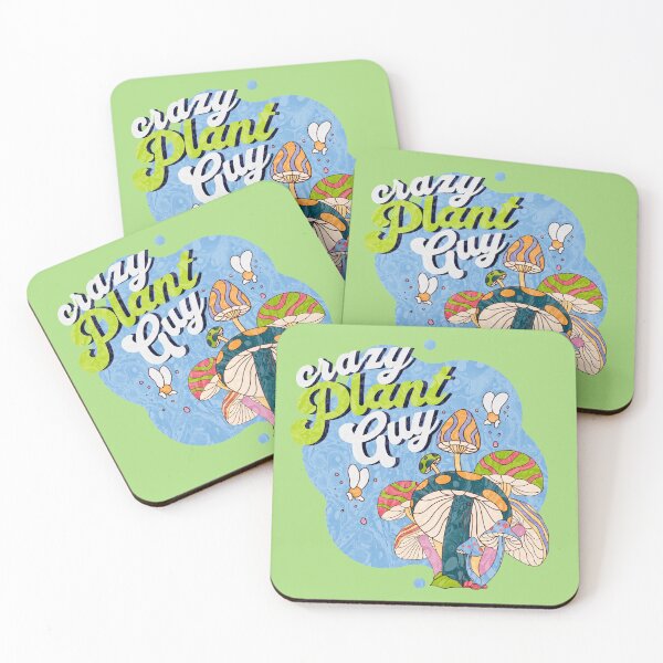 Item preview, Crazy Plant Guy designed and sold by CandyDroidMerch.