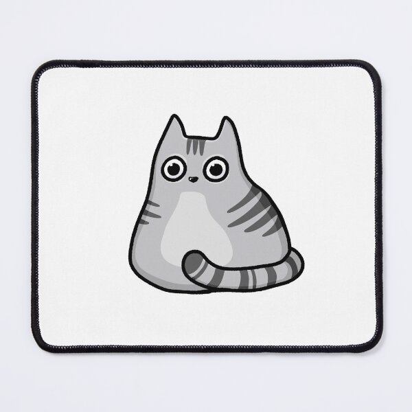Item preview, Grey Blob Cat designed and sold by deenas-designs.
