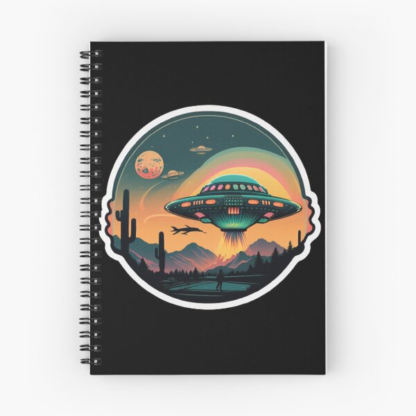 Item preview, retro ufo designed and sold by PizamxArt.