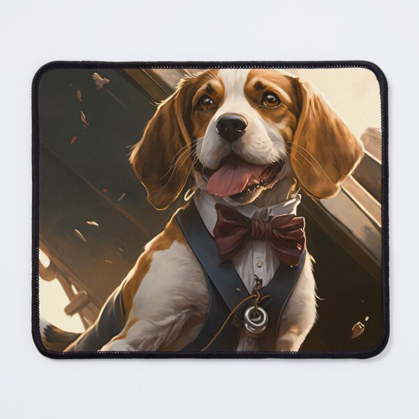 Item preview, Happy-go-lucky Beagle designed and sold by Left-Hand-Tree.