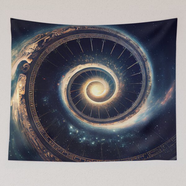 Item preview, Dark Time Spiral designed and sold by OccultDreams.