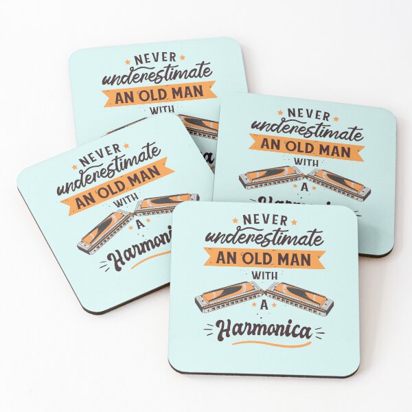 Item preview, Vintage Harmonica Player Art designed and sold by MrEddie10.