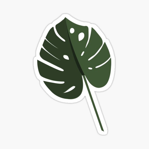 Swiss Cheese Plant Sticker