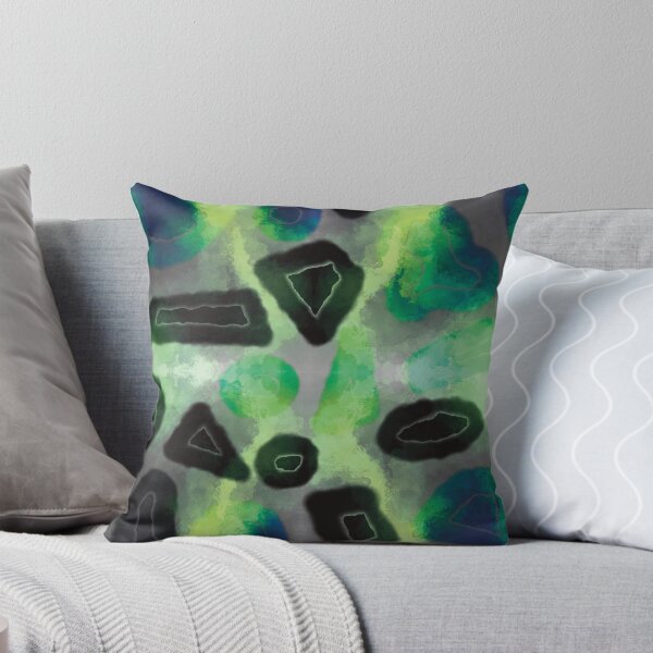 Item preview, Tie and dye Random shapes fungus abstract seamless pattern designed and sold by chuckletuckle.