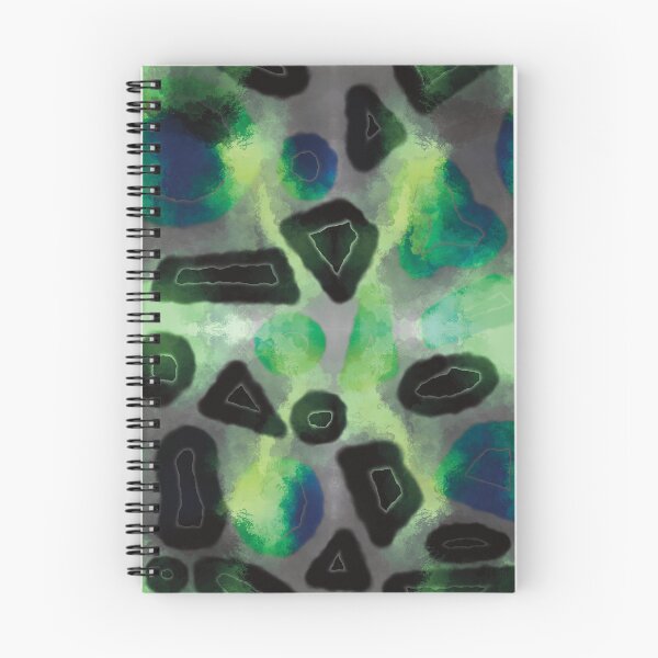Item preview, Tie and dye Random shapes fungus abstract seamless pattern designed and sold by chuckletuckle.