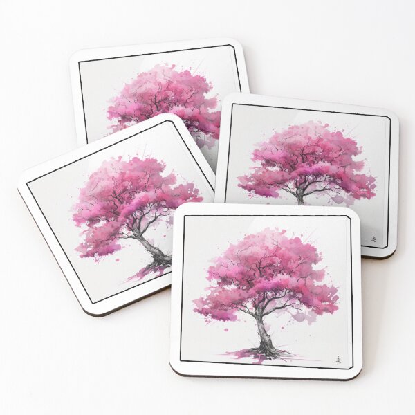 Item preview, Sakura Tree Acrylic Paint designed and sold by NaNaSpaceStore.