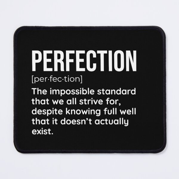Item preview, Perfection: The Pursuit of the Impossible designed and sold by SimpliText.