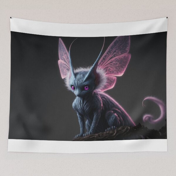 Item preview, "The Mystical Flying Purple Cat of Zoha" designed and sold by Frocentric.