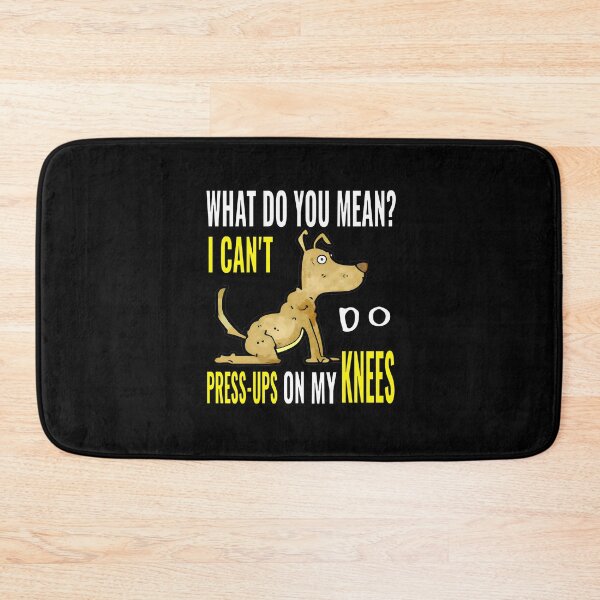 Item preview, Press-ups on my knees designed and sold by CottagePop.