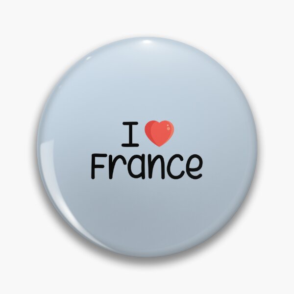 Item preview, I love France designed and sold by IdeasForFreedom.