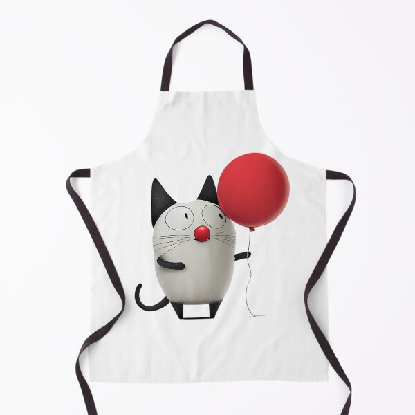 Item preview, Red Nose Day Cartoon Cat designed and sold by MTJ-Mushrooms.