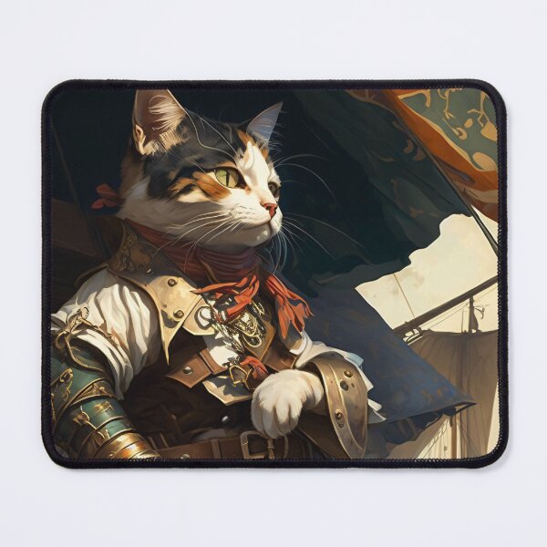 Item preview, A mischievous calico cat designed and sold by Left-Hand-Tree.
