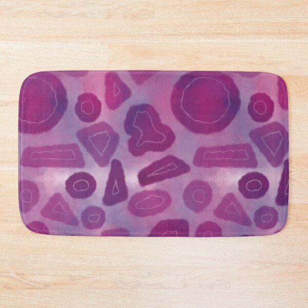 Item preview, Tie and dye Random shapes violet abstract seamless pattern designed and sold by chuckletuckle.