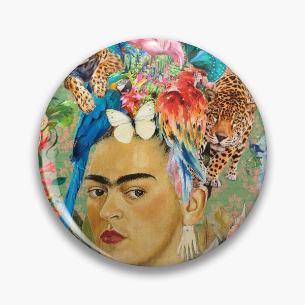 Item preview, Frida Kahlo Wild Green designed and sold by Muycote.