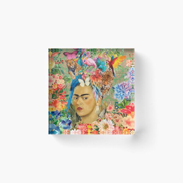 Item preview, Frida Kahlo Wild Green designed and sold by Muycote.